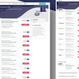 Affiliate Product Compare Sales page