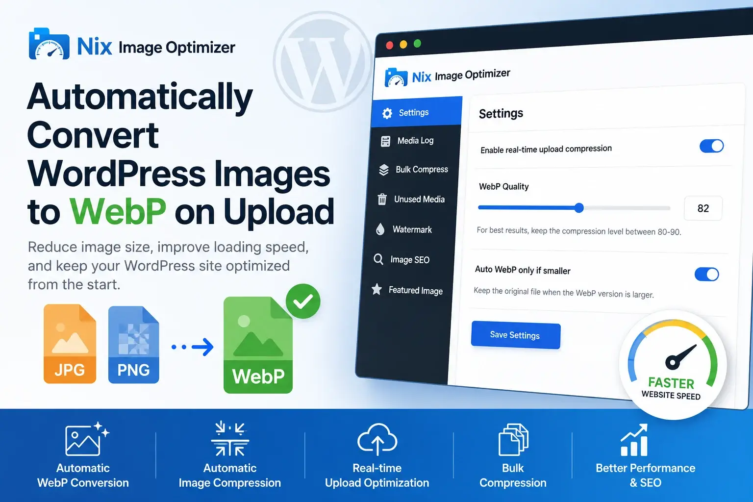 How to Automatically Convert WordPress Images to WebP on Upload